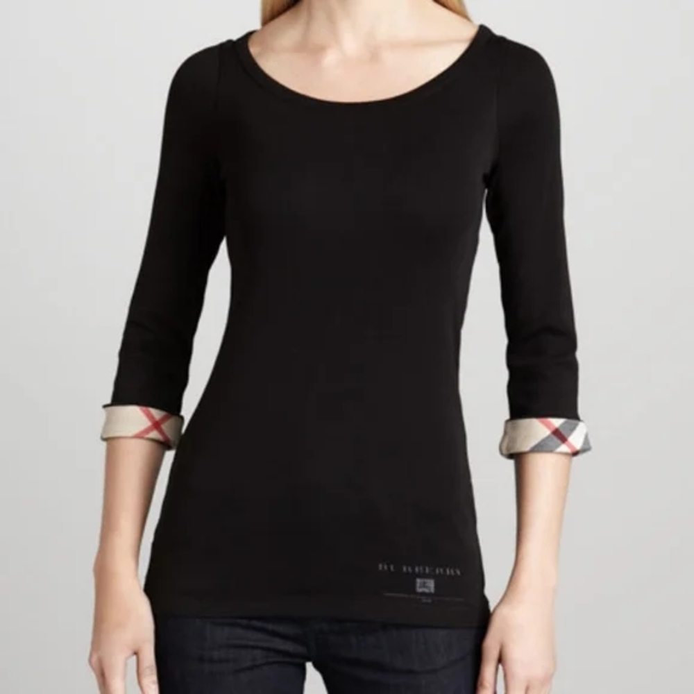 COPY - Burberry Black Women's Top Size Small